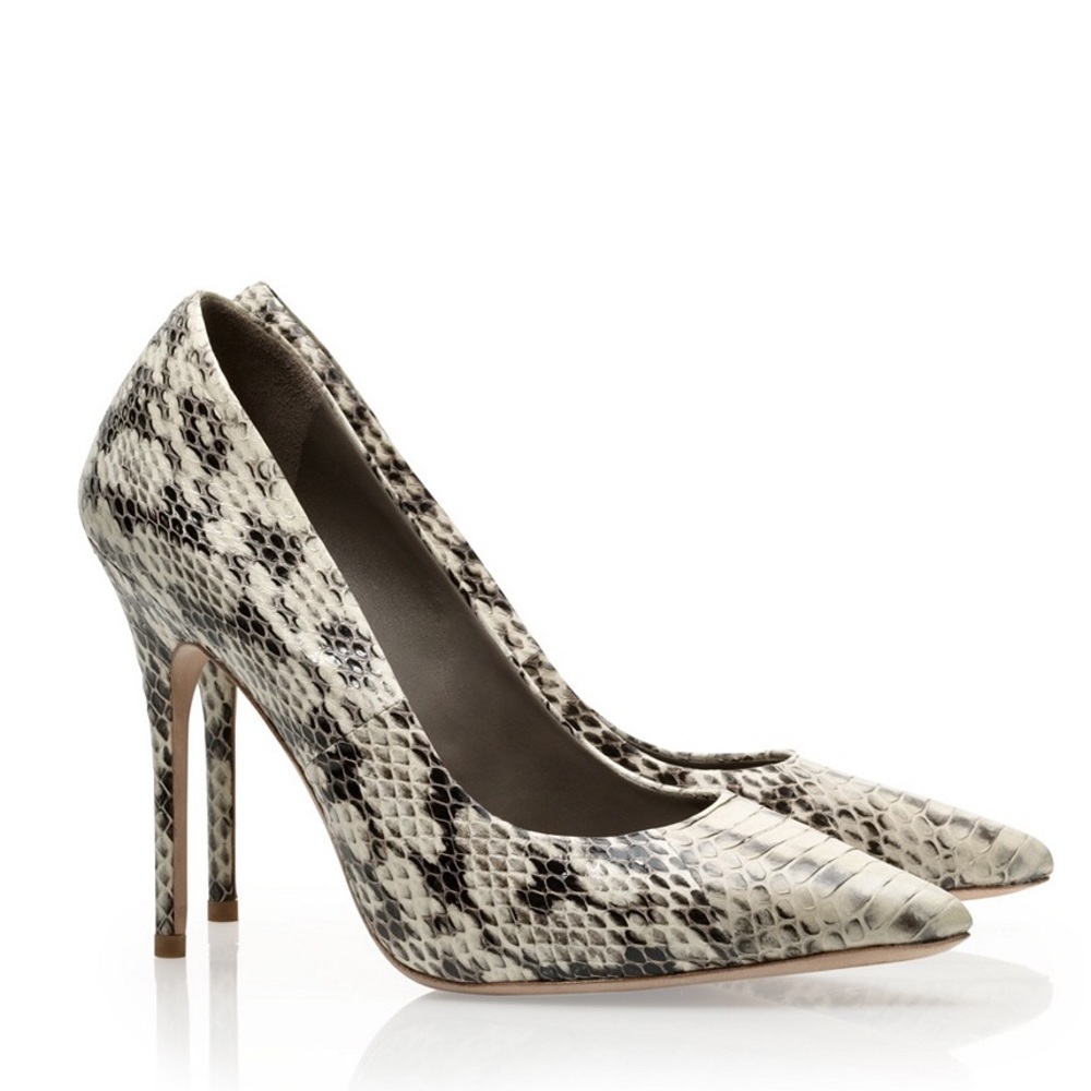EUC Tory Burch Cecilia Snakeskin Pumps, 9.5M - Picture 2 of 15